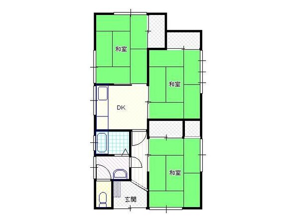 新発田駅 徒歩23分 1階の物件間取画像